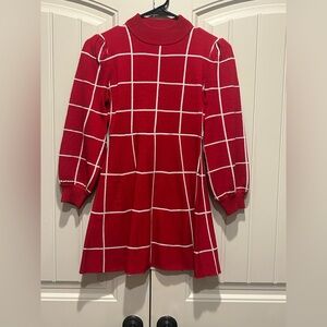 Poppies and Roses sweater dress